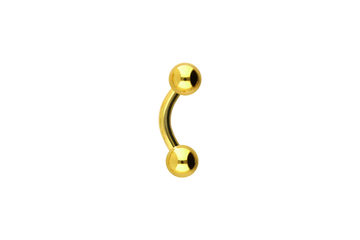 Titan Piercing Banane mit Innengewinde